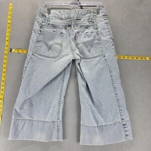 VTG Levis Engineered Jeans Womens 30x20 Buckle Back Wide Leg Twisted Y2K Skater